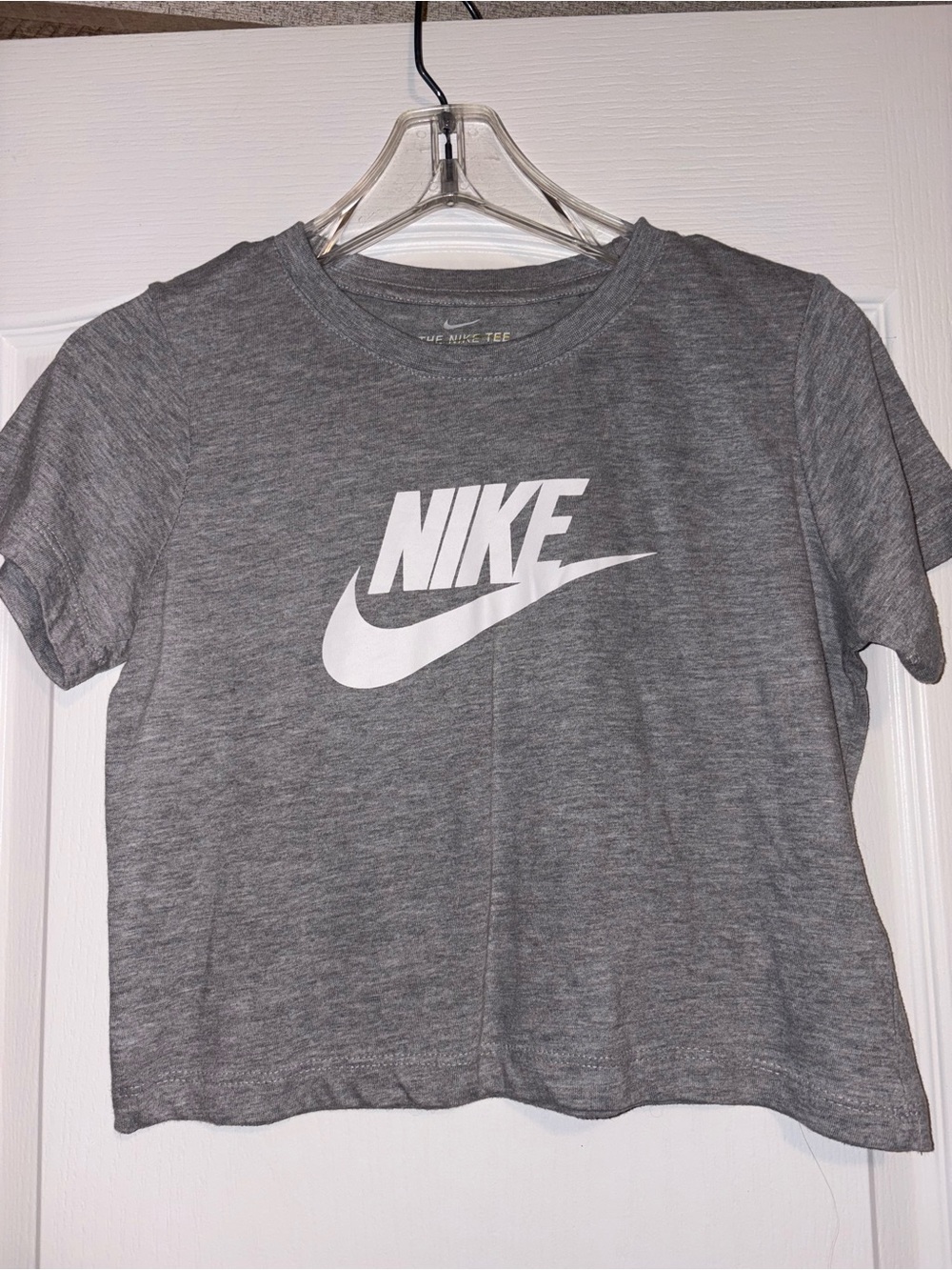 Nike Women's Gray Logo T-Shirt